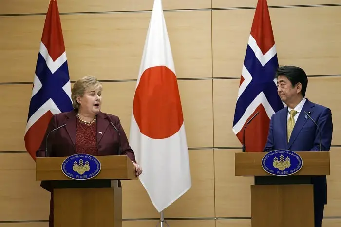 Solberg et Abe vont faire pression sur le leader nord-coréen 4 Solberg et Abe vont faire pression sur le leader nord-coréen - 3