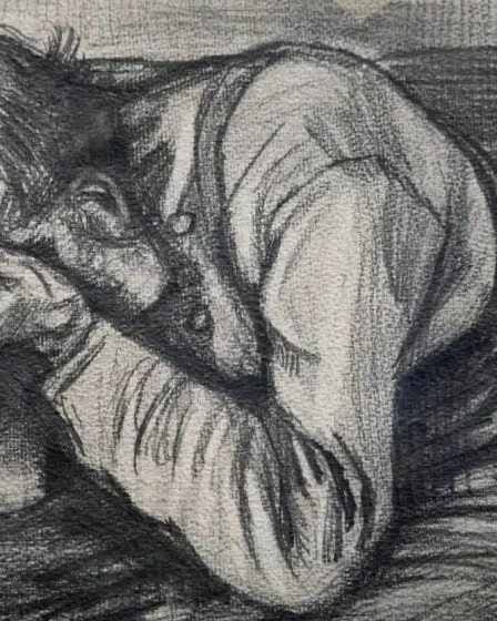 Le dessin de van Gogh nouvellement découvert maintenant exposé à Amsterdam 2 Le dessin de van Gogh nouvellement découvert maintenant exposé à Amsterdam - 1