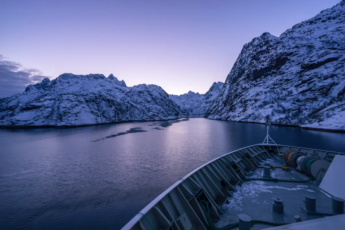 9 photos de superbes paysages enneigés en Norvège - 51
