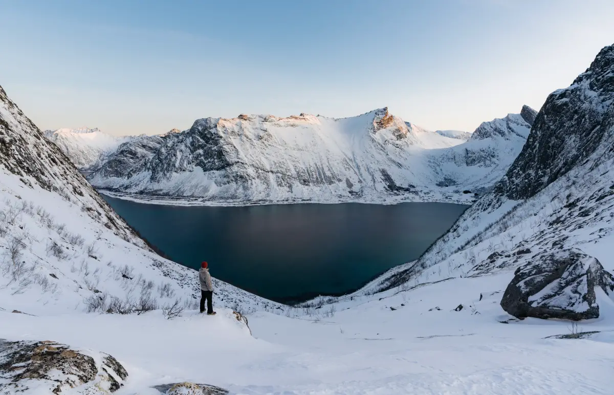 9 photos de superbes paysages enneigés en Norvège - 47