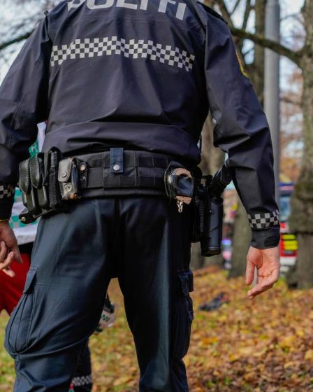 Un cambrioleur attaque un couple marié à Sandnes avec une hache - la police armée recherche l'agresseur - 1