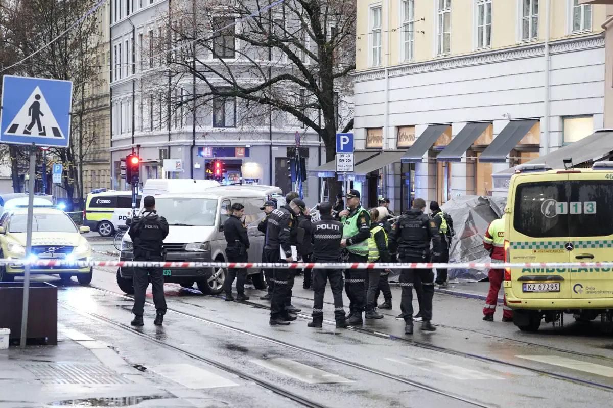 Mise à jour : la police affronte un homme à Bislett à Oslo, tire sur lui : « Une situation menaçante » - 3