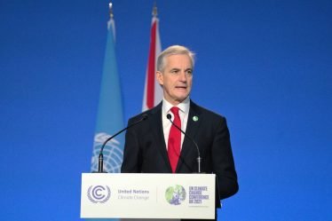 Støre prononce un discours sur le climat à la COP26, déclare que le changement est "urgent" et "possible" - 20