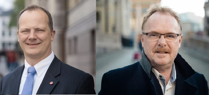 Réélection des deux députés Frp à Gardermoen 4 Réélection des deux députés Frp à Gardermoen - 3