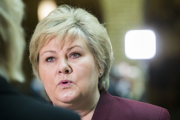 Solberg : satisfait du président français concernant l'UE 4 Solberg : satisfait du président français concernant l'UE - 3