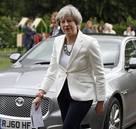 Theresa May a voté 14 Theresa May a voté - 13