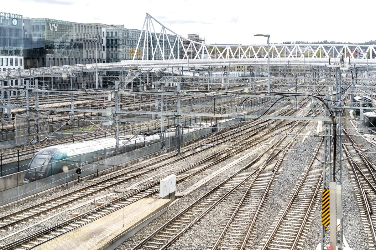 Le trafic ferroviaire à Oslo S s'arrête 4 Le trafic ferroviaire à Oslo S s'arrête - 3