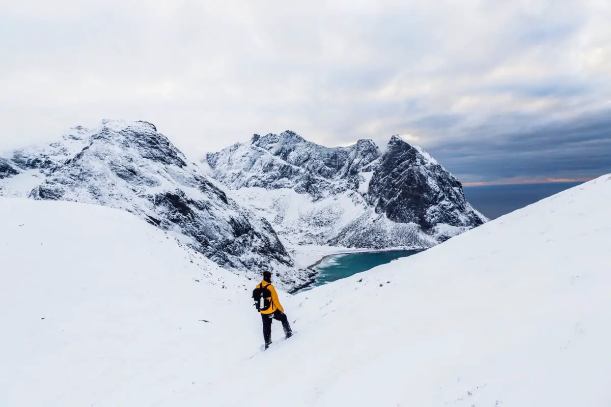 9 photos de superbes paysages enneigés en Norvège - 35