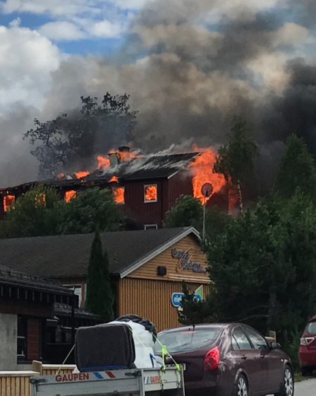 Huit appartements perdus après un violent incendie à Støren - 49