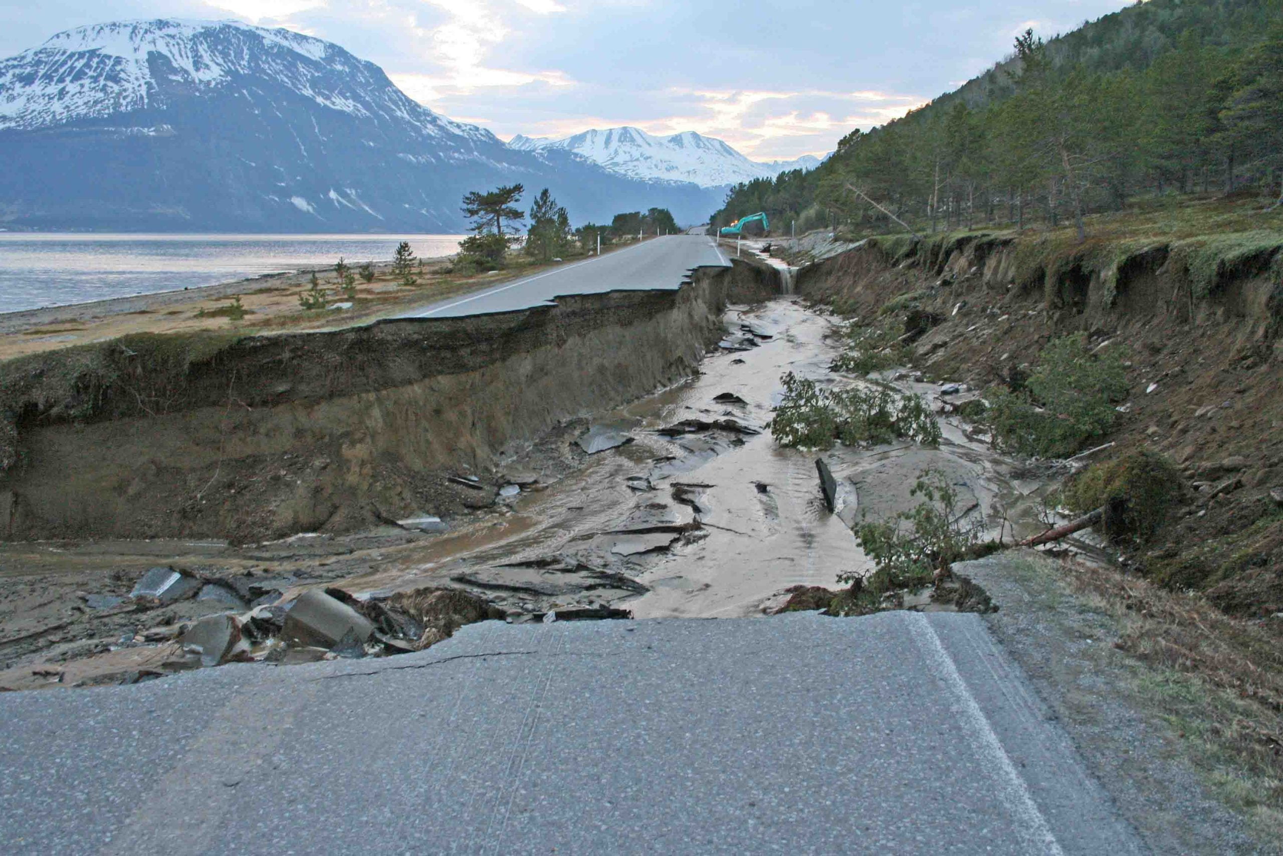 La plus grande probabilité d'inondations printanières majeures sera dans le nord de la Norvège 4 La plus grande probabilité d'inondations printanières majeures sera dans le nord de la Norvège - 3