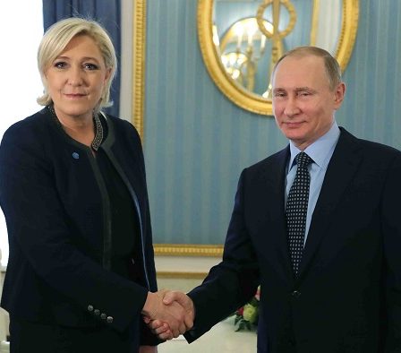 Vladimir Poutine a reçu Marine Le Pen à Moscou 8 Vladimir Poutine a reçu Marine Le Pen à Moscou - 7
