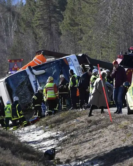 Des jeunes dans un accident de bus suédois - de nombreux blessés 20 Des jeunes dans un accident de bus suédois - de nombreux blessés - 19