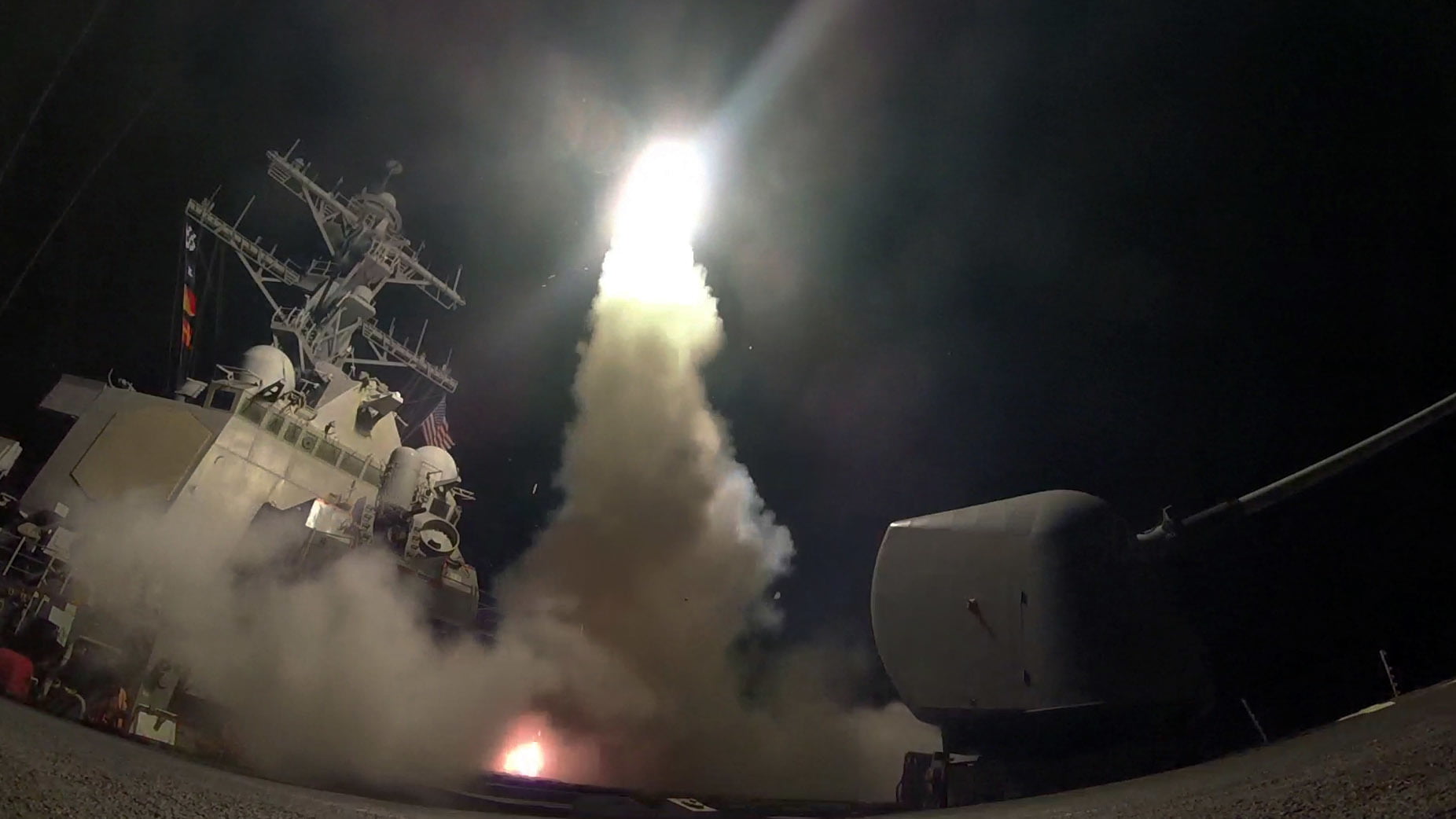 Plusieurs morts dans l'attaque américaine contre la Syrie 4 Plusieurs morts dans l'attaque américaine contre la Syrie - 3