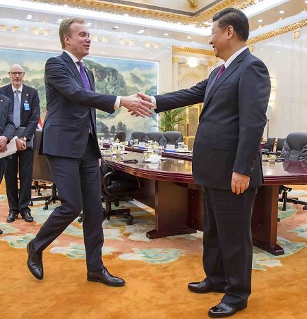 Le ministre des Affaires étrangères Brende salue les projets de la Chine en matière de commerce et de climat 11 Le ministre des Affaires étrangères Brende salue les projets de la Chine en matière de commerce et de climat - 10