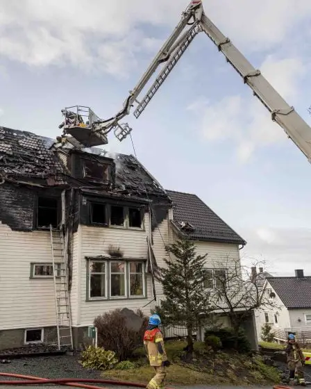 Une femme tuée dans l'incendie d'une maison à Trondheim 28 Une femme tuée dans l'incendie d'une maison à Trondheim - 27