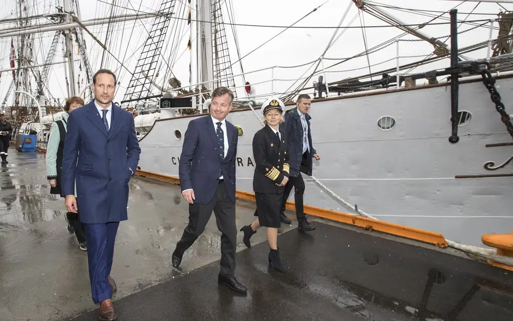 Le prince héritier a célébré le 80e anniversaire du Christian Radich 4 Le prince héritier a célébré le 80e anniversaire du Christian Radich - 3