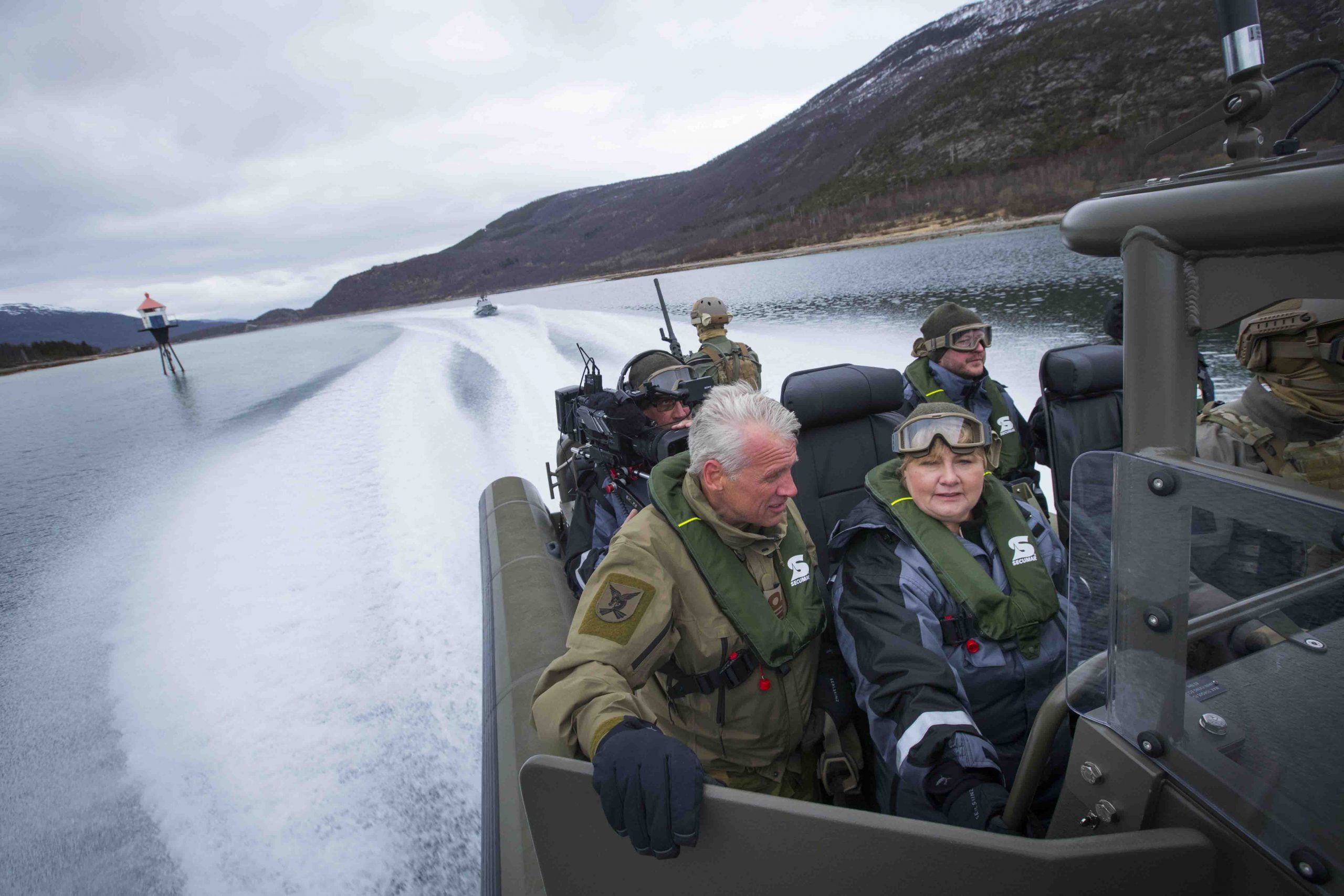 Solberg dit : "le monde est plus dangereux" 4 Solberg dit : "le monde est plus dangereux" - 3