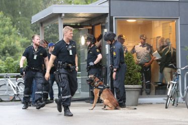 Police d'Oslo : action armée, coups de couteau et maniement de couteaux - 16