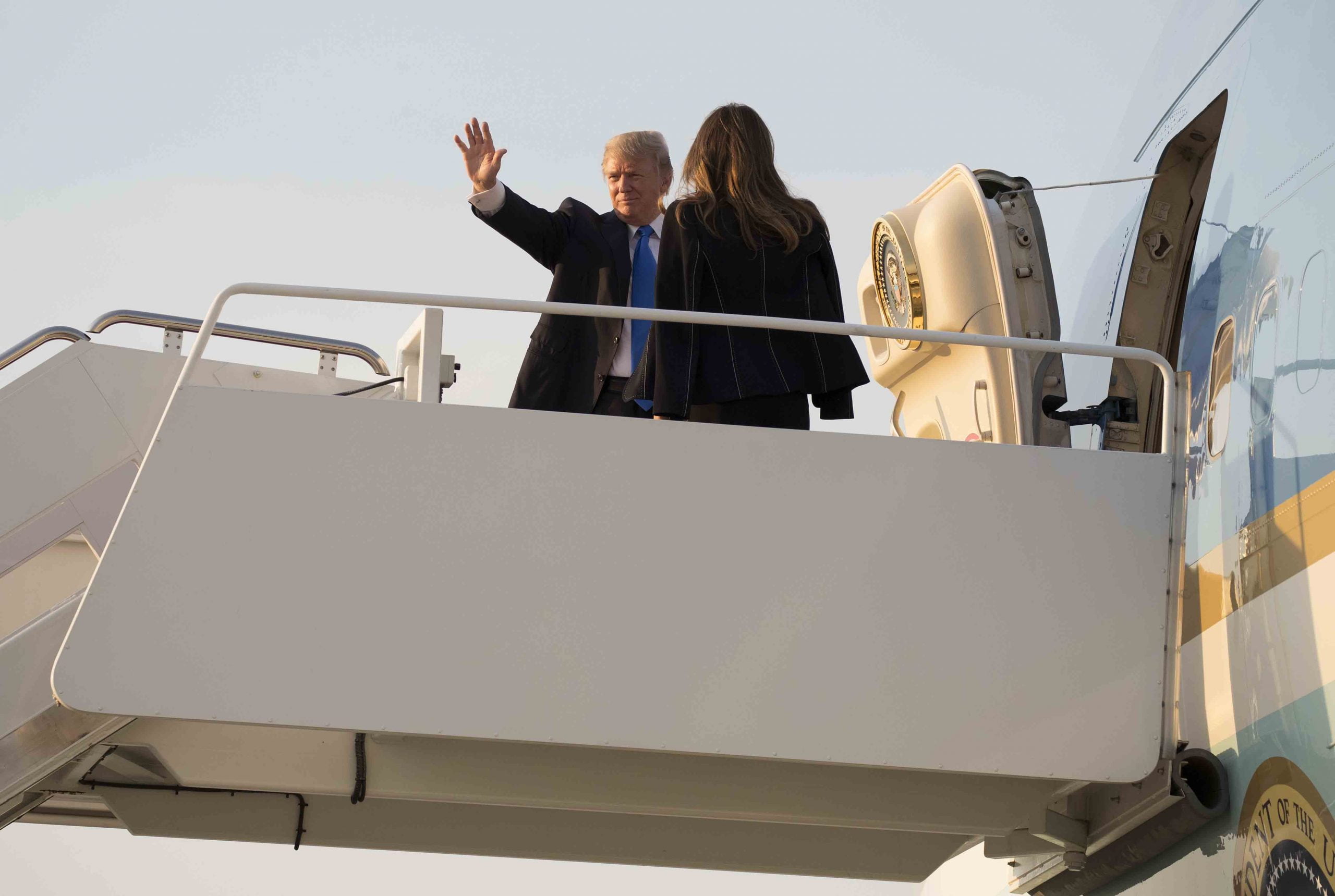 Trump arrive à Paris pour célébrer la "fête nationale" française 4 Trump arrive à Paris pour célébrer la "fête nationale" française - 3
