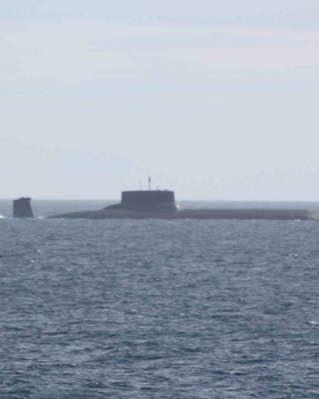 Le plus grand sous-marin nucléaire du monde navigue le long de la Norvège 8 Le plus grand sous-marin nucléaire du monde navigue le long de la Norvège - 7
