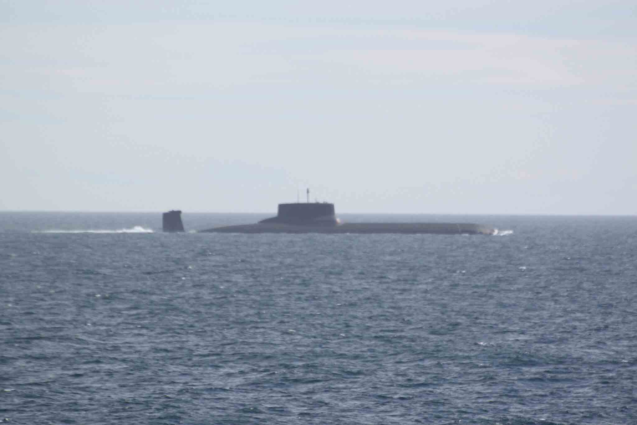Le plus grand sous-marin nucléaire du monde navigue le long de la Norvège - 3