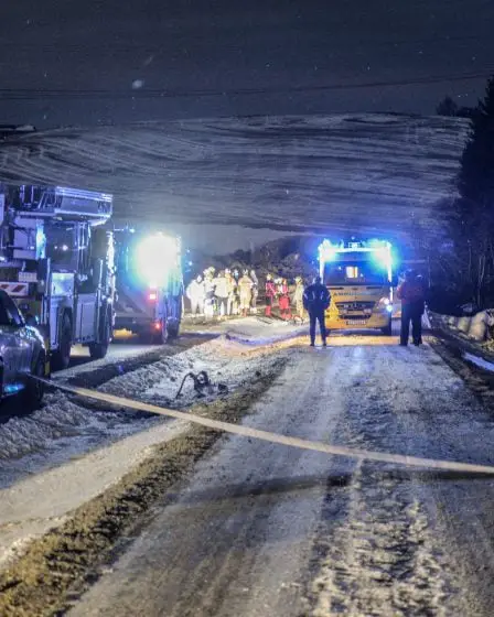 Trois disparus après des glissements de terrain massifs à Romerike 8 Trois disparus après des glissements de terrain massifs à Romerike - 7