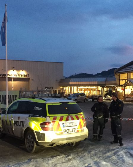 Une personne est tuée dans le magasin de Notodden 23 Une personne est tuée dans le magasin de Notodden - 22