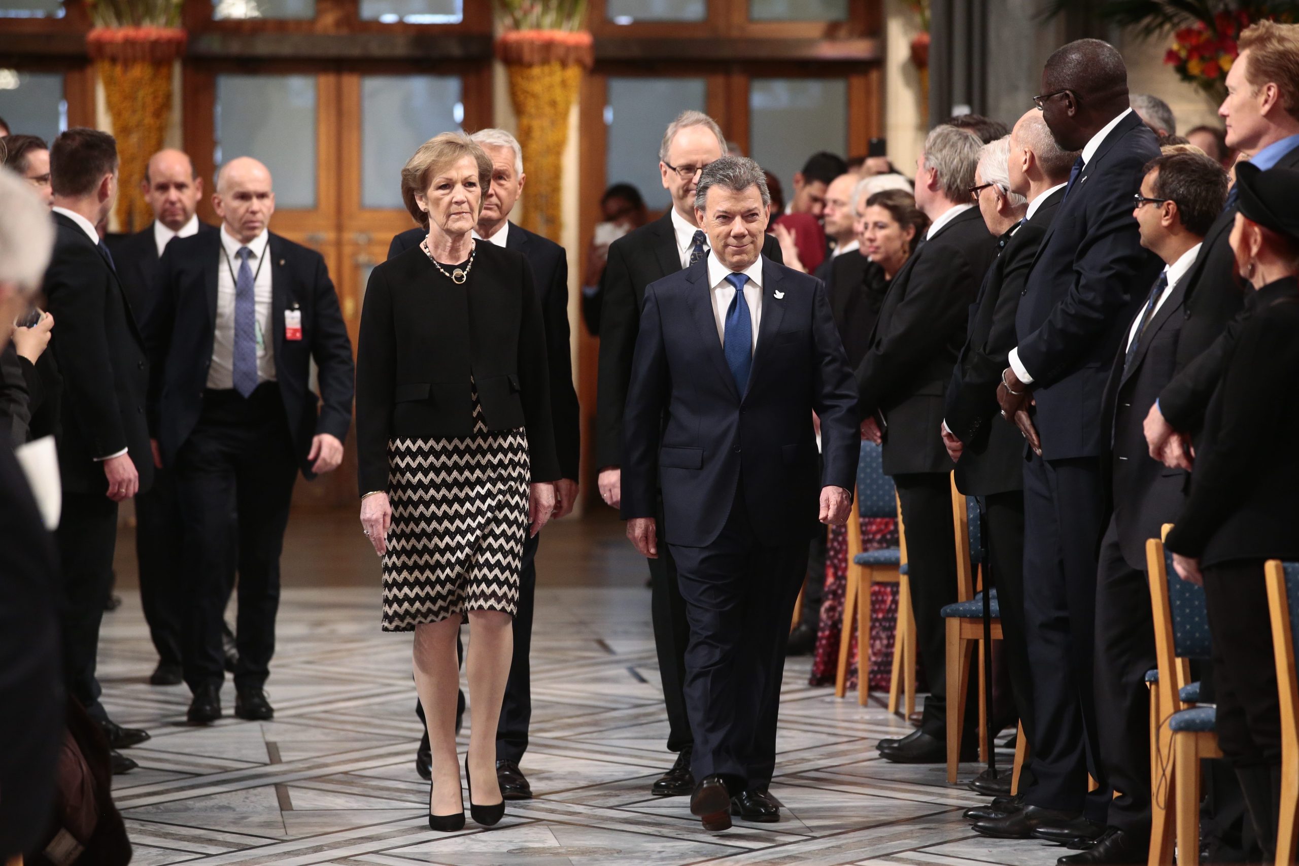 La célébration du prix Nobel à l'hôtel de ville d'Oslo a commencé 4 La célébration du prix Nobel à l'hôtel de ville d'Oslo a commencé - 3