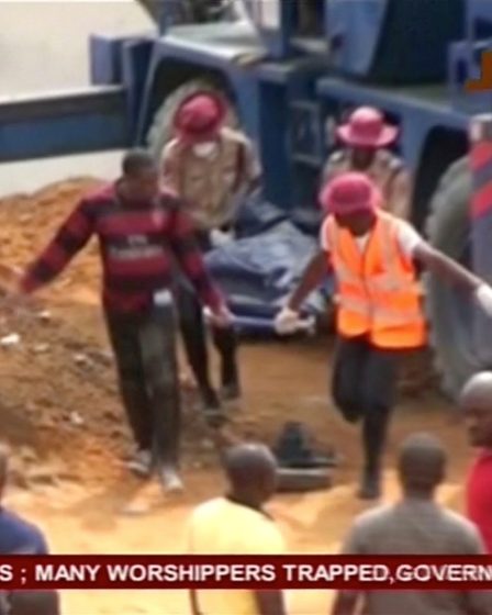 Au moins 160 morts après l'effondrement d'une église au Nigeria 23 Au moins 160 morts après l'effondrement d'une église au Nigeria - 22