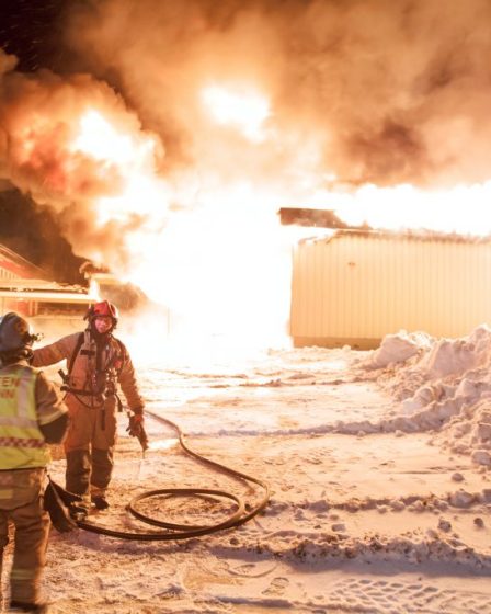 Une école incendiée à Evenes 11 Une école incendiée à Evenes - 10