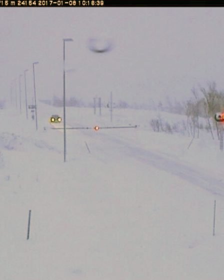 Une avalanche et une tempête ferment l'E6 et 23 autres routes dans le Finnmark 5 Une avalanche et une tempête ferment l'E6 et 23 autres routes dans le Finnmark - 4