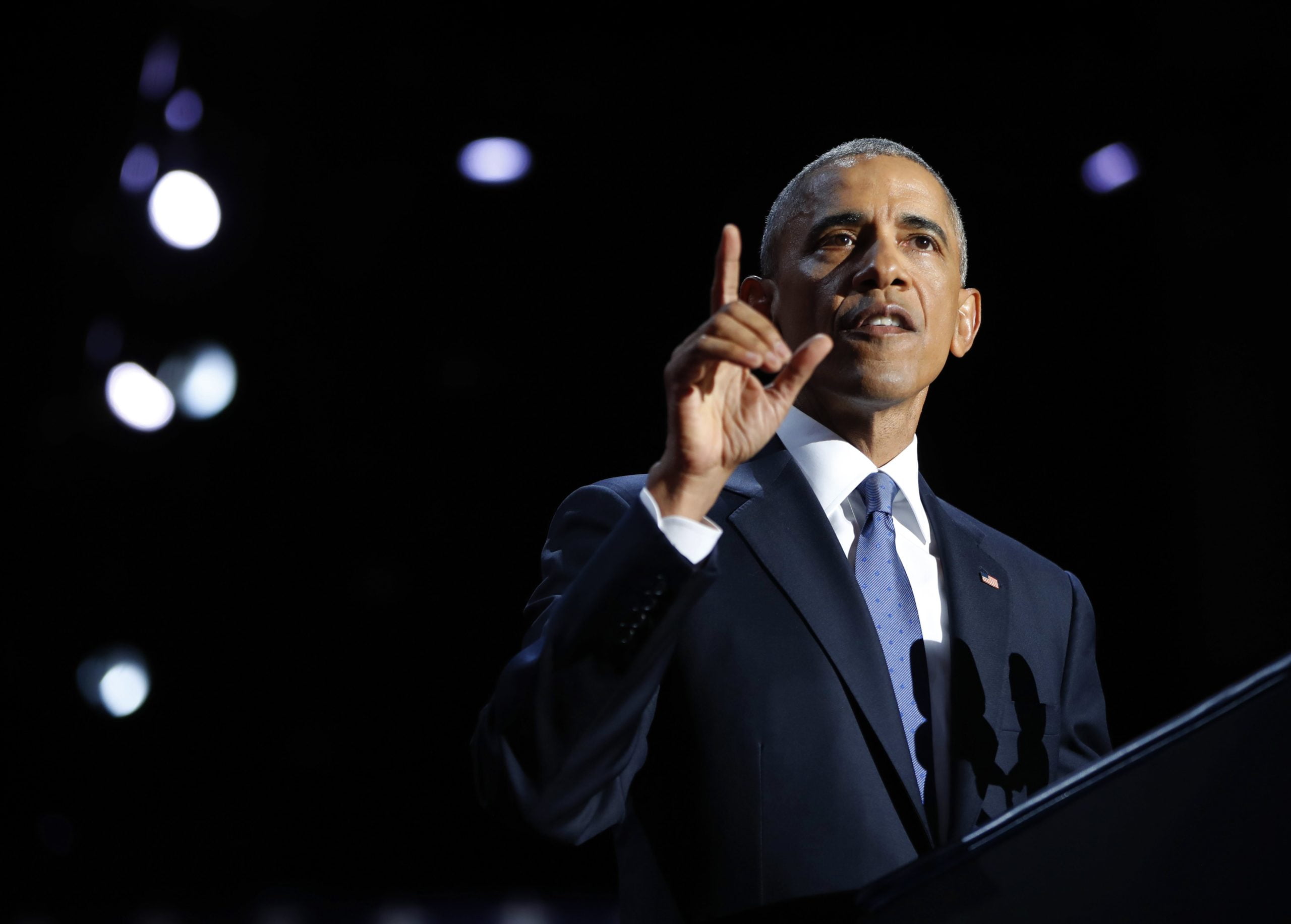 Obama dit "c'est à mon tour de dire merci" - 3