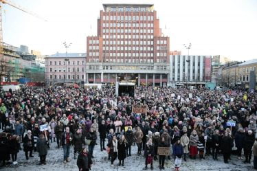 Manifestations contre Trump et pour l'égalité à Oslo - 20