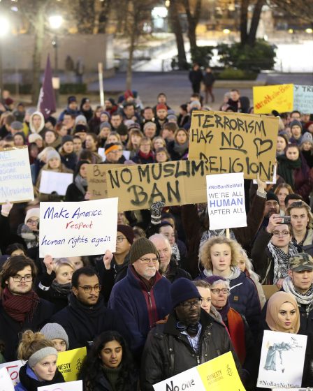 Manifestation spontanée contre Trump - Norway Today 26 Manifestation spontanée contre Trump - Norway Today - 25
