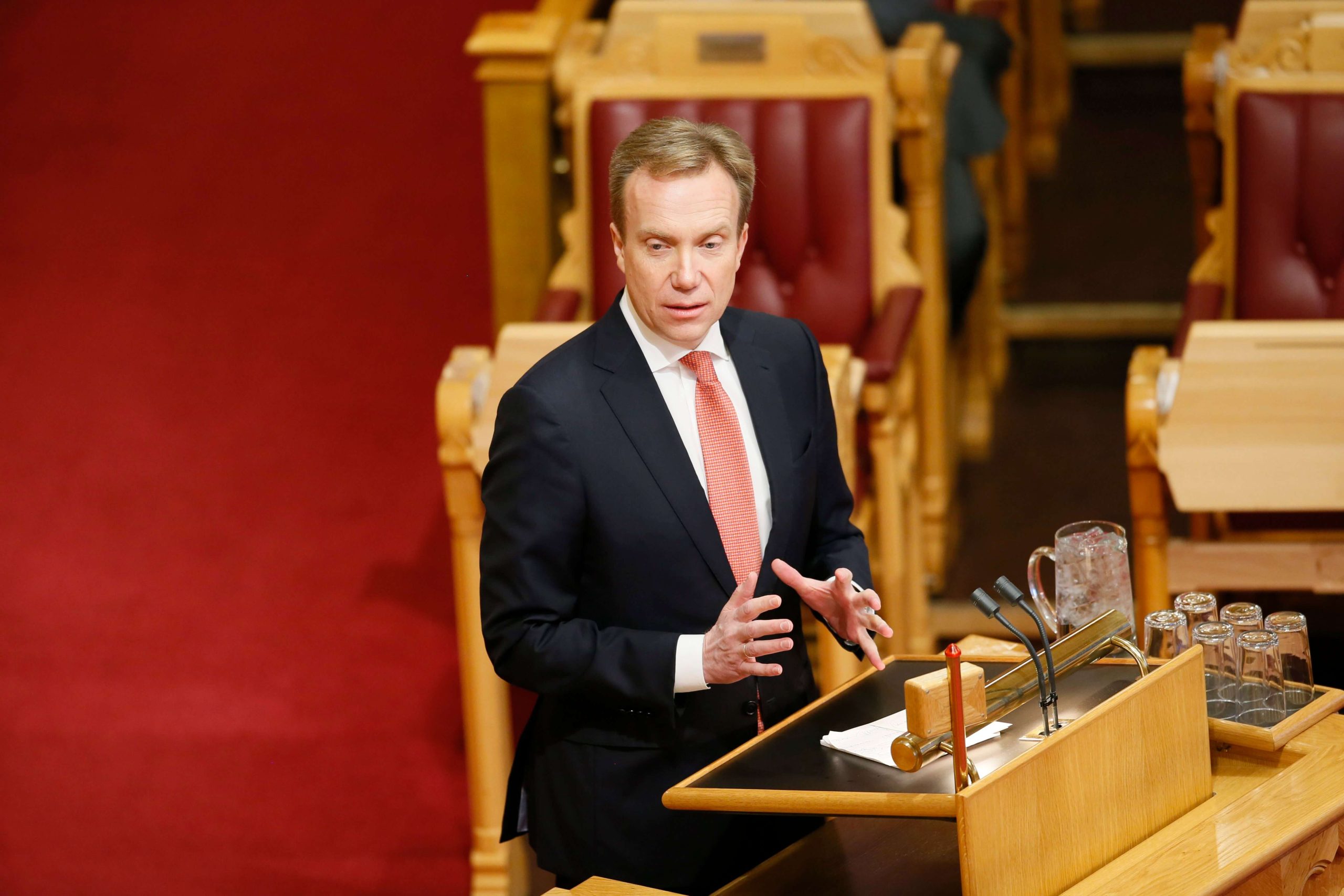 Brende veut le soutien américain au Moyen-Orient 4 Brende veut le soutien américain au Moyen-Orient - 3