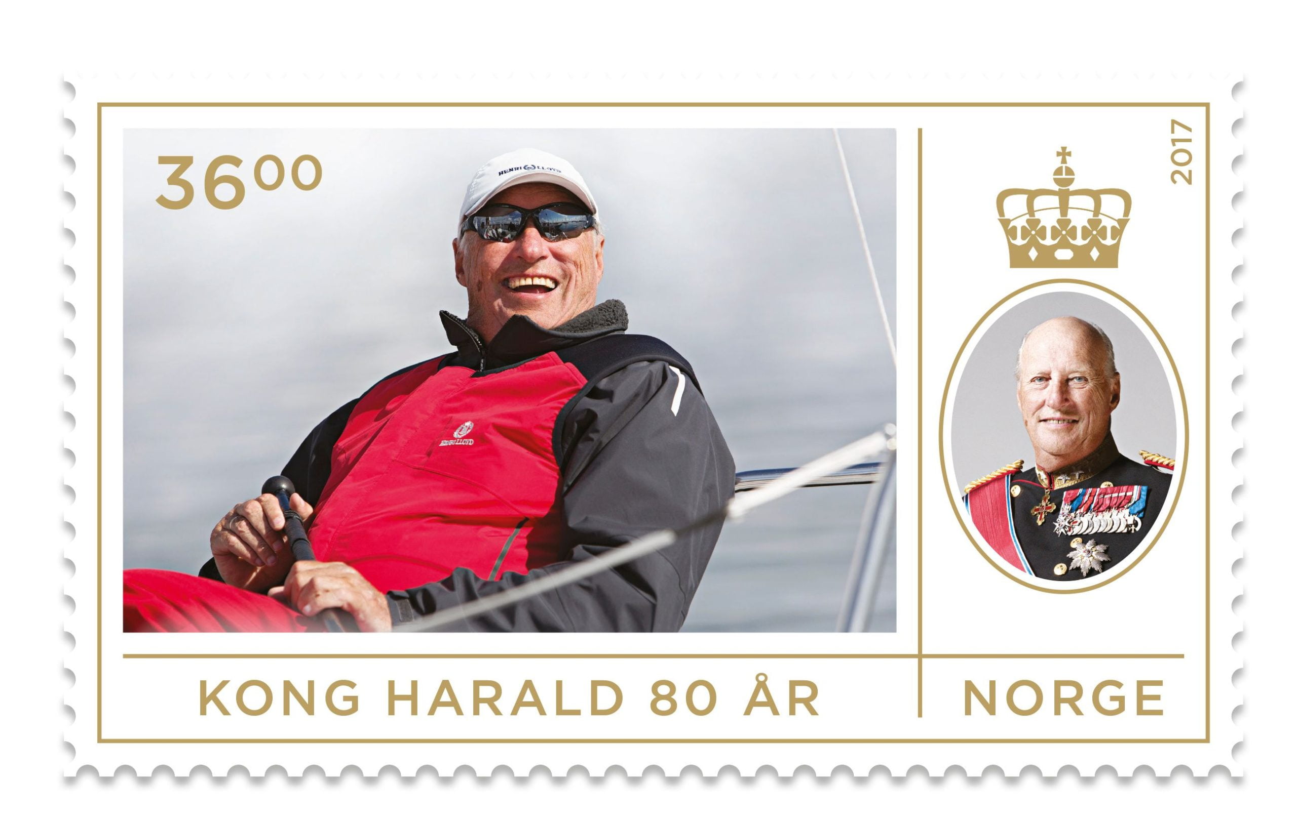 Anniversaire du roi et de la reine célébré avec des timbres sportifs 4 Anniversaire du roi et de la reine célébré avec des timbres sportifs - 3