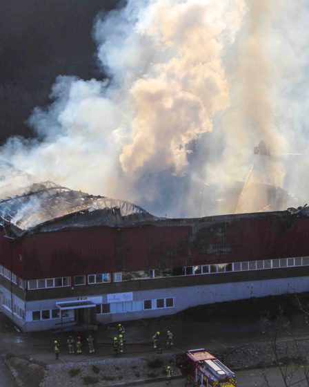 Centre sportif entièrement détruit dans un incendie à Bjerkreim dans le sud du Rogaland (Sør-Rogaland) 5 Centre sportif entièrement détruit dans un incendie à Bjerkreim dans le sud du Rogaland (Sør-Rogaland) - 4