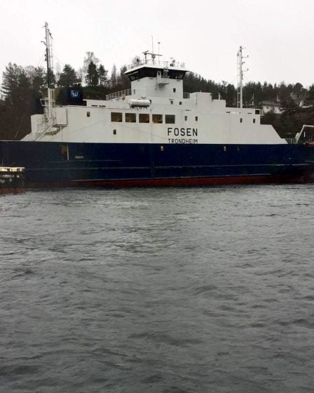 Tous évacués après que le ferry s'est échoué à Hordaland 5 Tous évacués après que le ferry s'est échoué à Hordaland - 4
