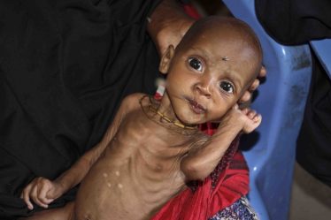 Les Nations Unies (ONU) disent que 20 millions de personnes souffrent d'une crise de la faim - 22