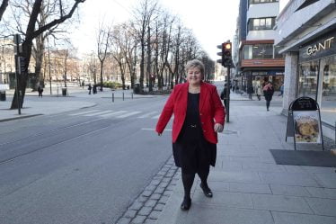 Erna Solberg ne votera pas contre les autres partis sur certaines questions - 20