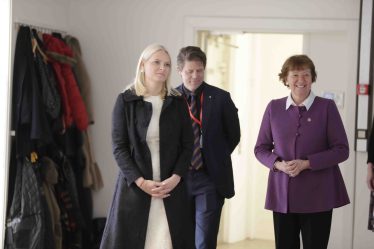 La princesse Mette-Marit a visité le centre pour femmes Stella aujourd'hui - 16
