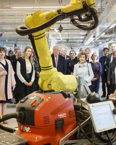 Le couple présidentiel islandais visite le laboratoire d'une start-up à l'Université d'Oslo 24 Le couple présidentiel islandais visite le laboratoire d'une start-up à l'Université d'Oslo - 23