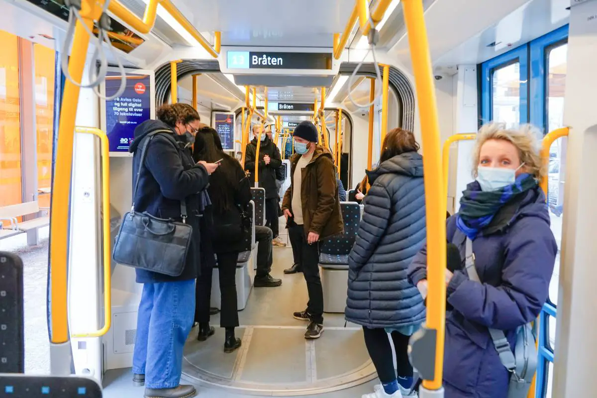PHOTO : les nouveaux tramways d'Oslo testés avec des passagers à bord - 9