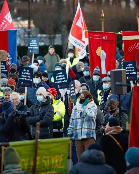 PHOTO : Manifestations contre les prix élevés de l'électricité organisées dans plusieurs villes norvégiennes - 7