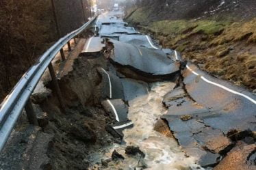 La route de Vinjeøra, démolie par des conditions météorologiques extrêmes il y a deux semaines, a été reconstruite - 20