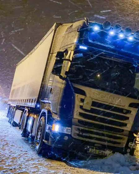 Enquête : Six Norvégiens sur dix pensent que les camions ne sont pas assez bien équipés pour les conditions hivernales sur les routes norvégiennes - 1