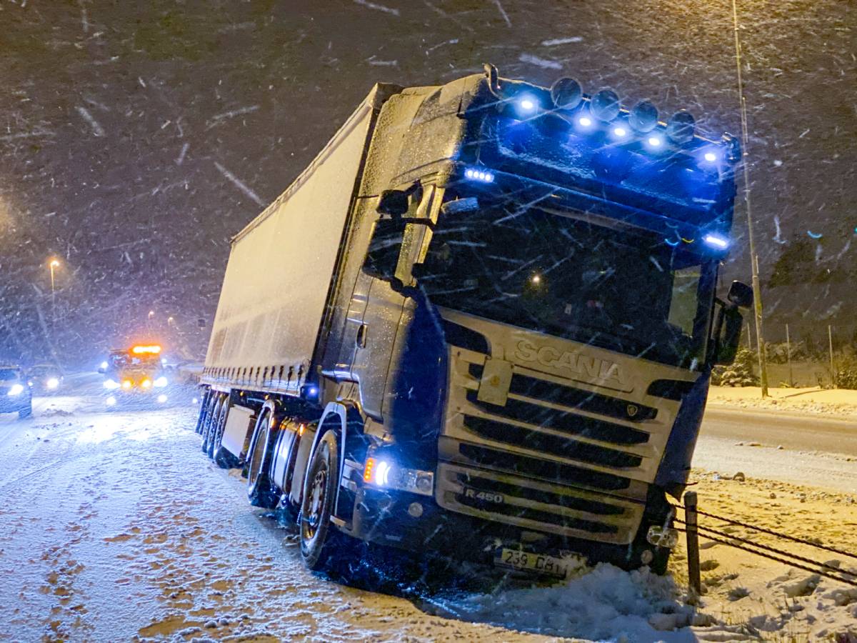 Enquête : Six Norvégiens sur dix pensent que les camions ne sont pas assez bien équipés pour les conditions hivernales sur les routes norvégiennes 4 Enquête : Six Norvégiens sur dix pensent que les camions ne sont pas assez bien équipés pour les conditions hivernales sur les routes norvégiennes - 3
