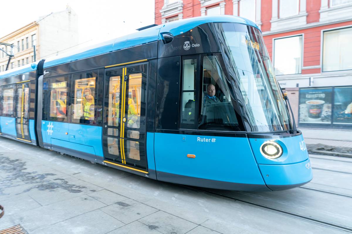 PHOTO : les nouveaux tramways d'Oslo sont en cours de test 8 PHOTO : les nouveaux tramways d'Oslo sont en cours de test - 7