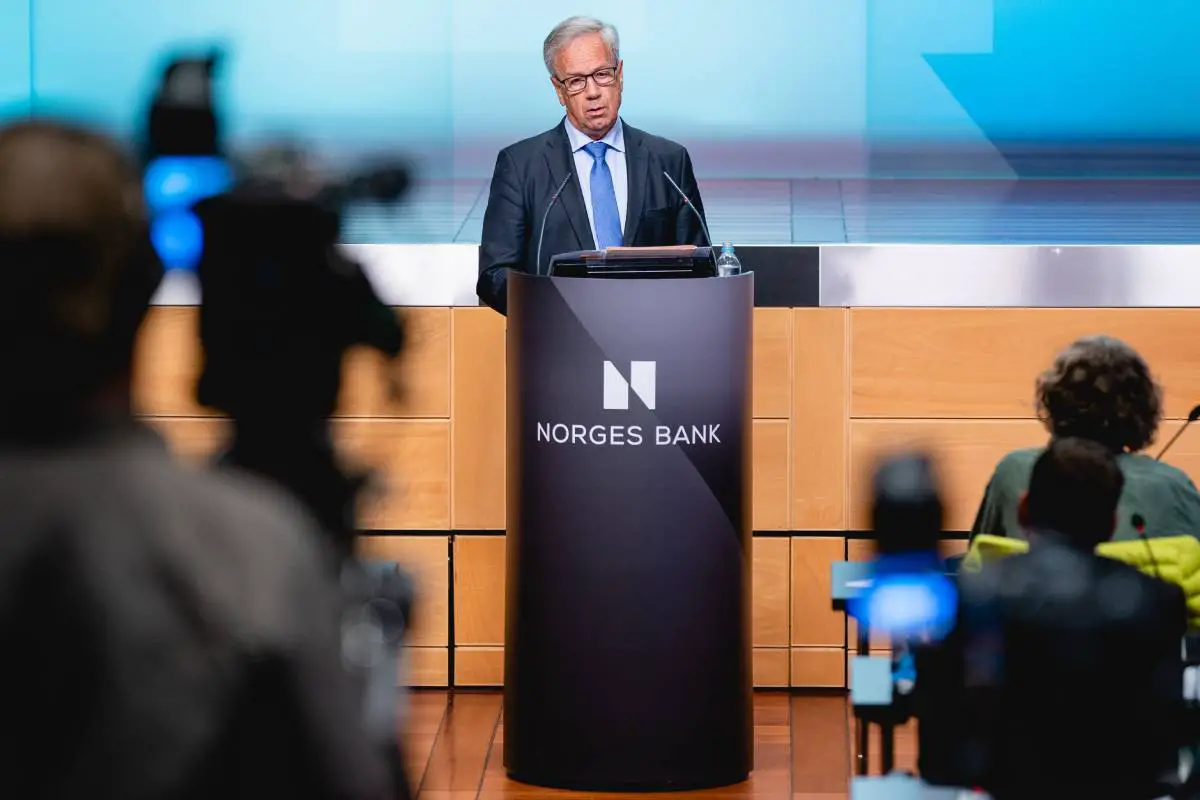 La Norges Bank maintient son taux directeur inchangé - 3