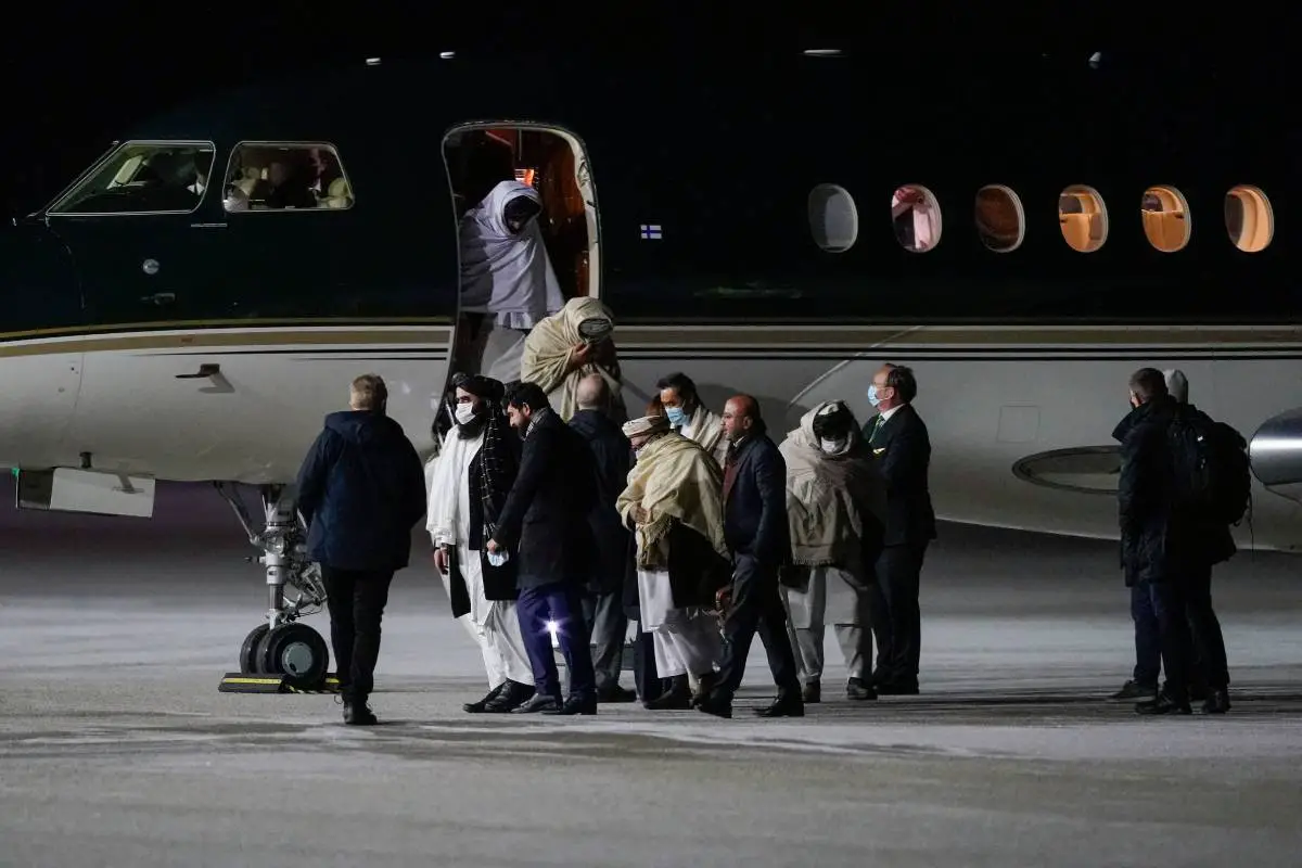 Le prix de la visite des talibans en Norvège est estimé à 7 millions de couronnes : "Un manque de respect envers les contribuables" - 3